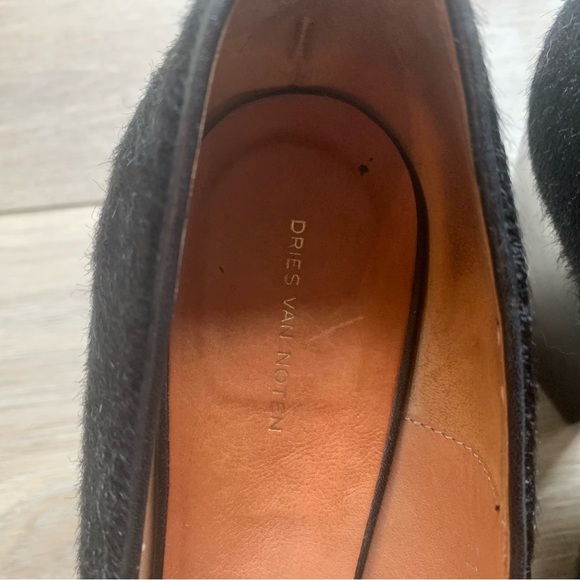 Dries Van Noten Black Wedges - Picture 2 of 3